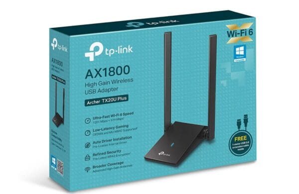 TP-Link AX1800 High Gain Dual Band Wi-Fi 6 - Afbeelding 4