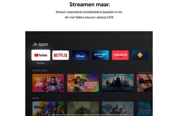 Google Chromecast met Google TV - 4K - Afbeelding 4
