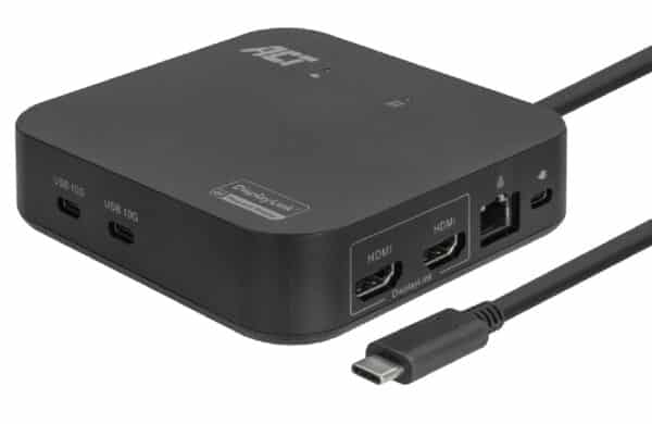 ACT Usb C Dual 4K Monitor DisplayLink Docking Station