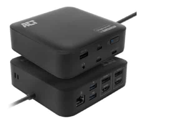 ACT Universeel USB-C Dockingstation 4K