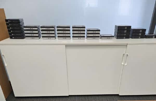 Partij (36)refurbished HP EliteDesk mini en Dell Vostro