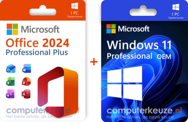 Offie 2024 Professional Plus + Windows 11 Pro oem licentie