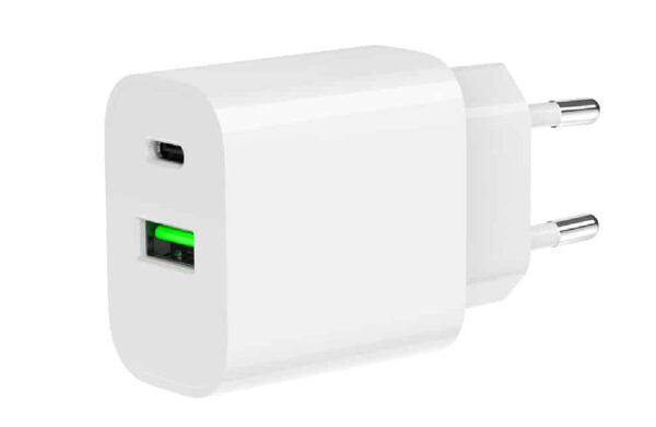 Gembird USB C snellader wit