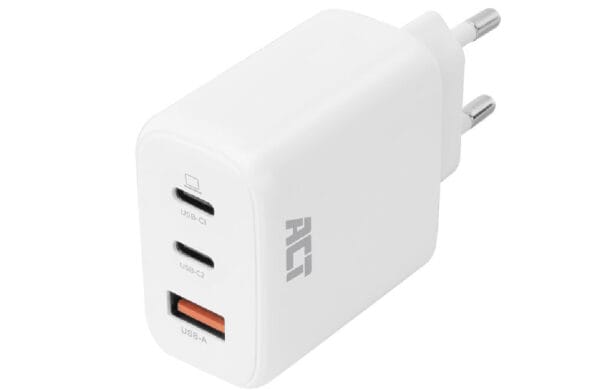 ACT usb-c usb-a lader 65W Power Delivery